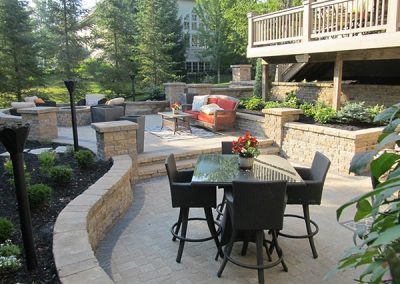 Landscaping work by Simes Landscape