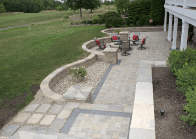 Landscaping work by Simes Landscape